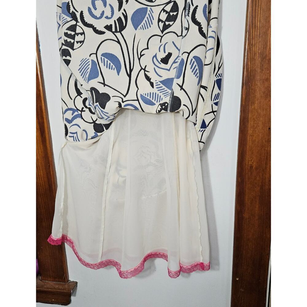 Anthropologie Vanessa Virginia Sleeveless Fit & Flare Floral Dress Size 6 Small - Picture 5 of 9
